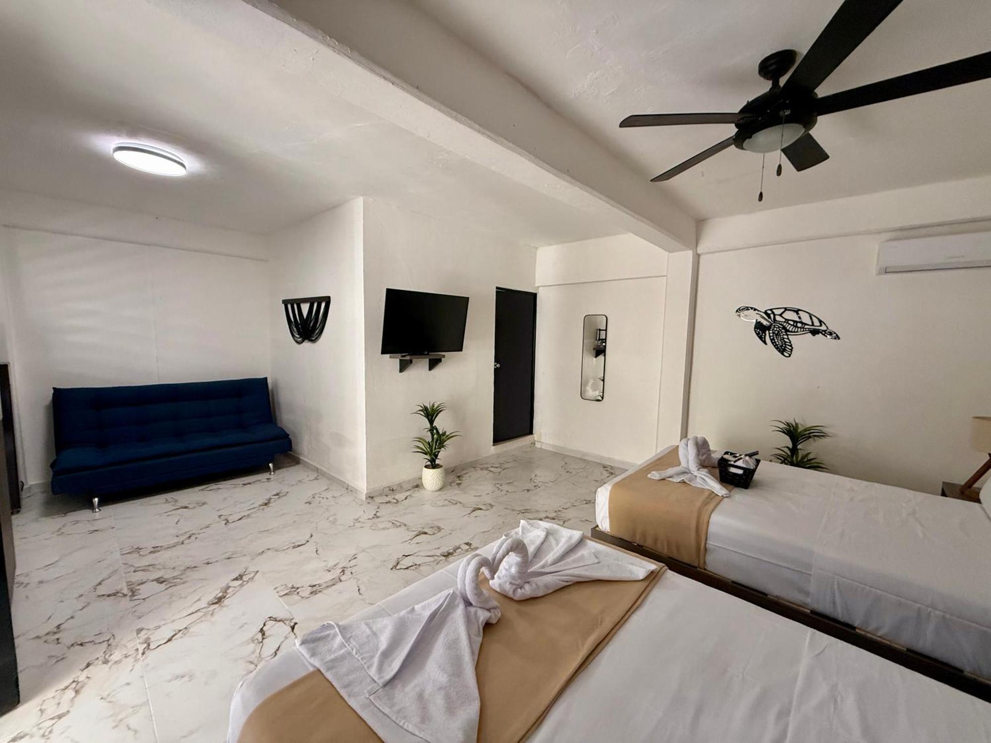 Отель Casa Tortuga 5Th Ave Плая-дель-Кармен Экстерьер фото