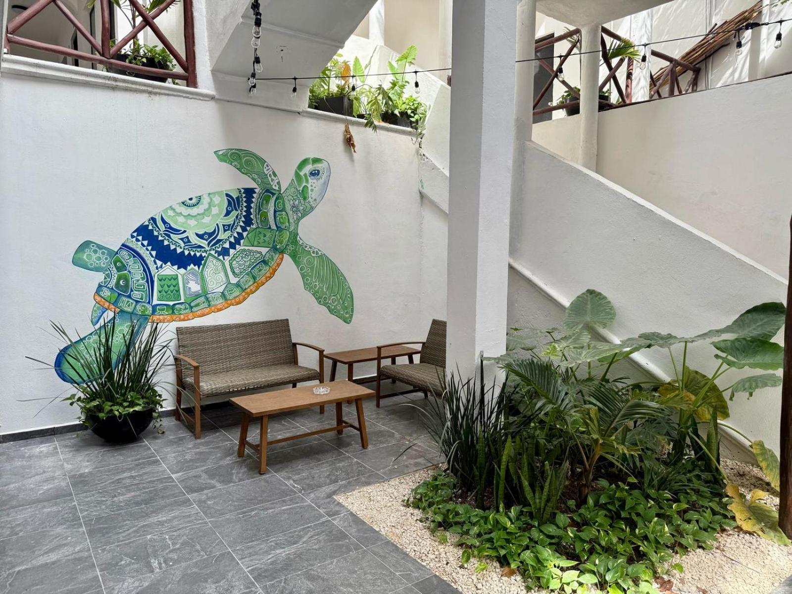 Отель Casa Tortuga 5Th Ave Плая-дель-Кармен Экстерьер фото