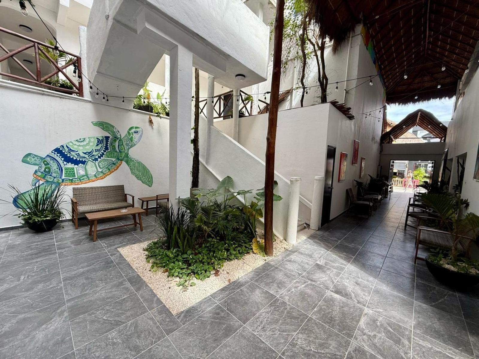 Отель Casa Tortuga 5Th Ave Плая-дель-Кармен Экстерьер фото